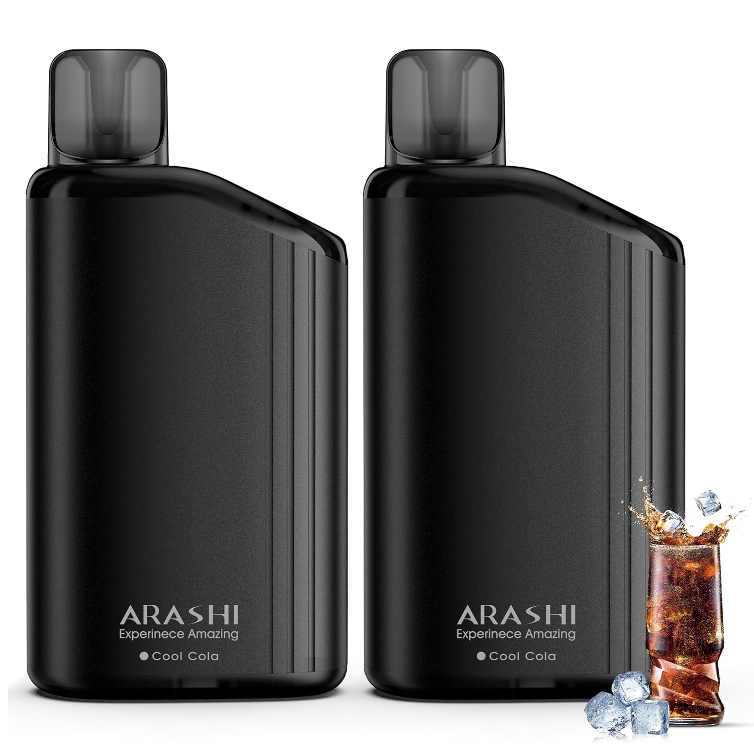 ARASHI V2型 電子タバコ 使い捨て VAPE アイスミント 16000回吸引可能 禁煙パイポ 爆煙 ベイプ タールニコチン無し
