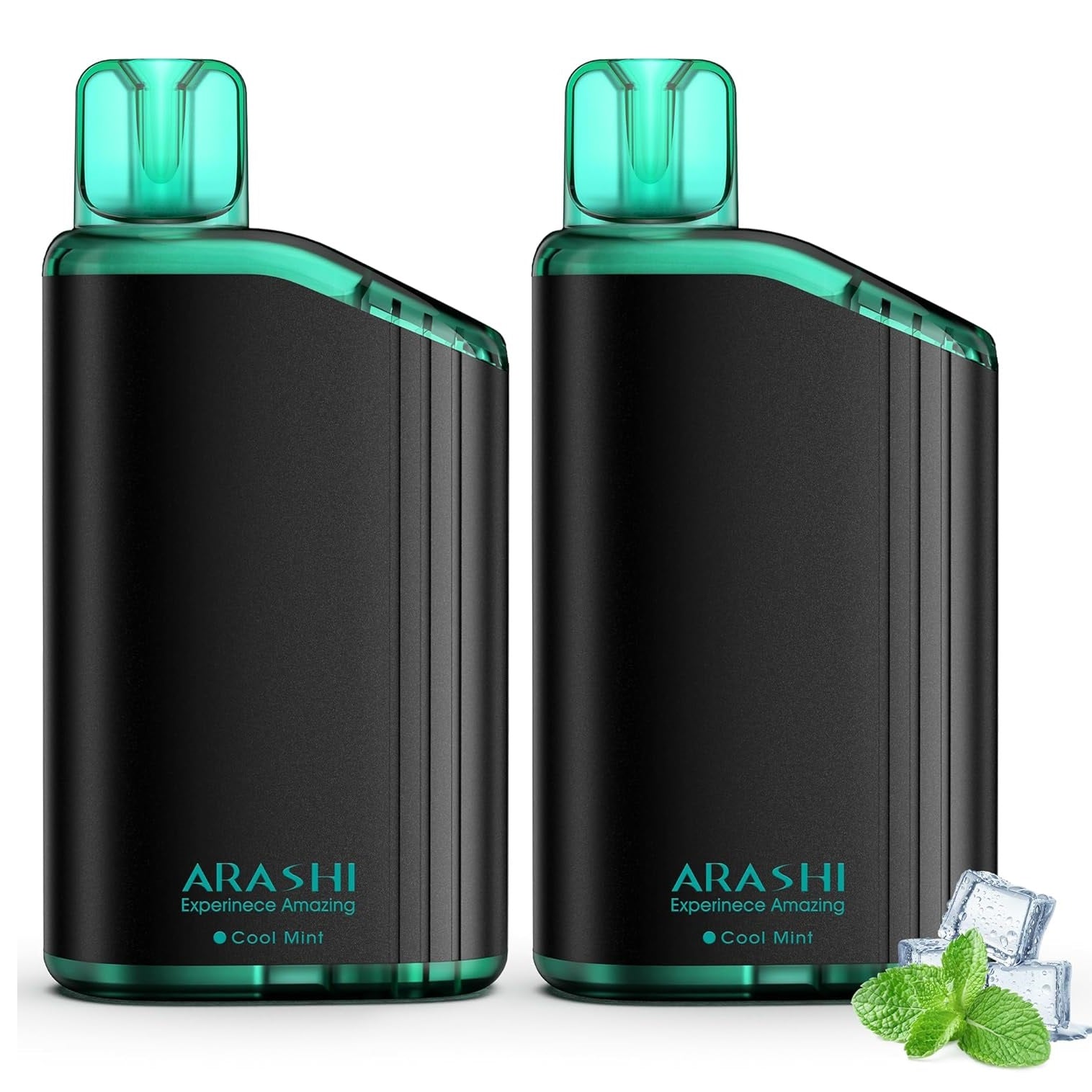 ARASHI V2型 電子タバコ 使い捨て VAPE アイスミント 16000回吸引可能 禁煙パイポ 爆煙 ベイプ タールニコチン無し