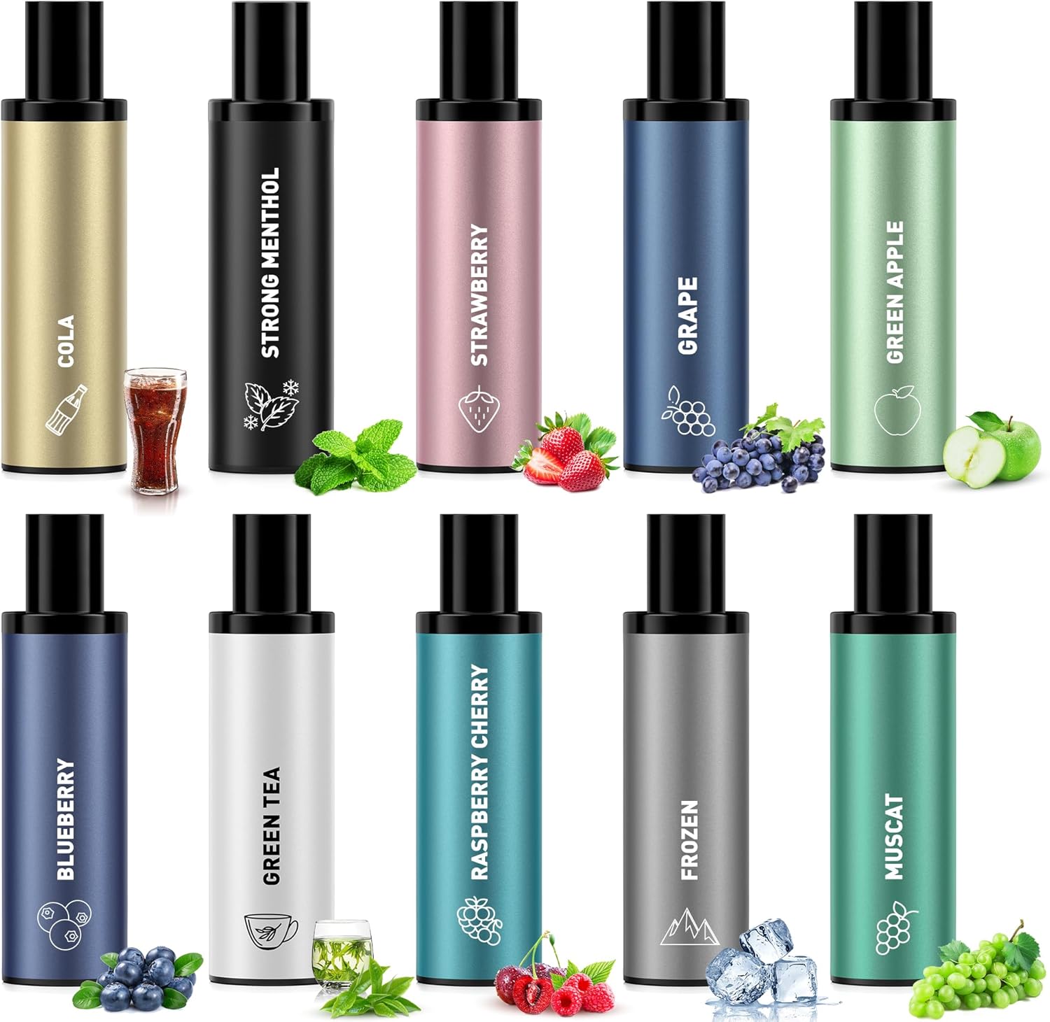 Elektronische Zigarette Einweg JT1 Plume Tech Tabakkapsel Aufsteckbarer Vape Explosive Smoke Zero Nicotine Auto Switch MIX-3