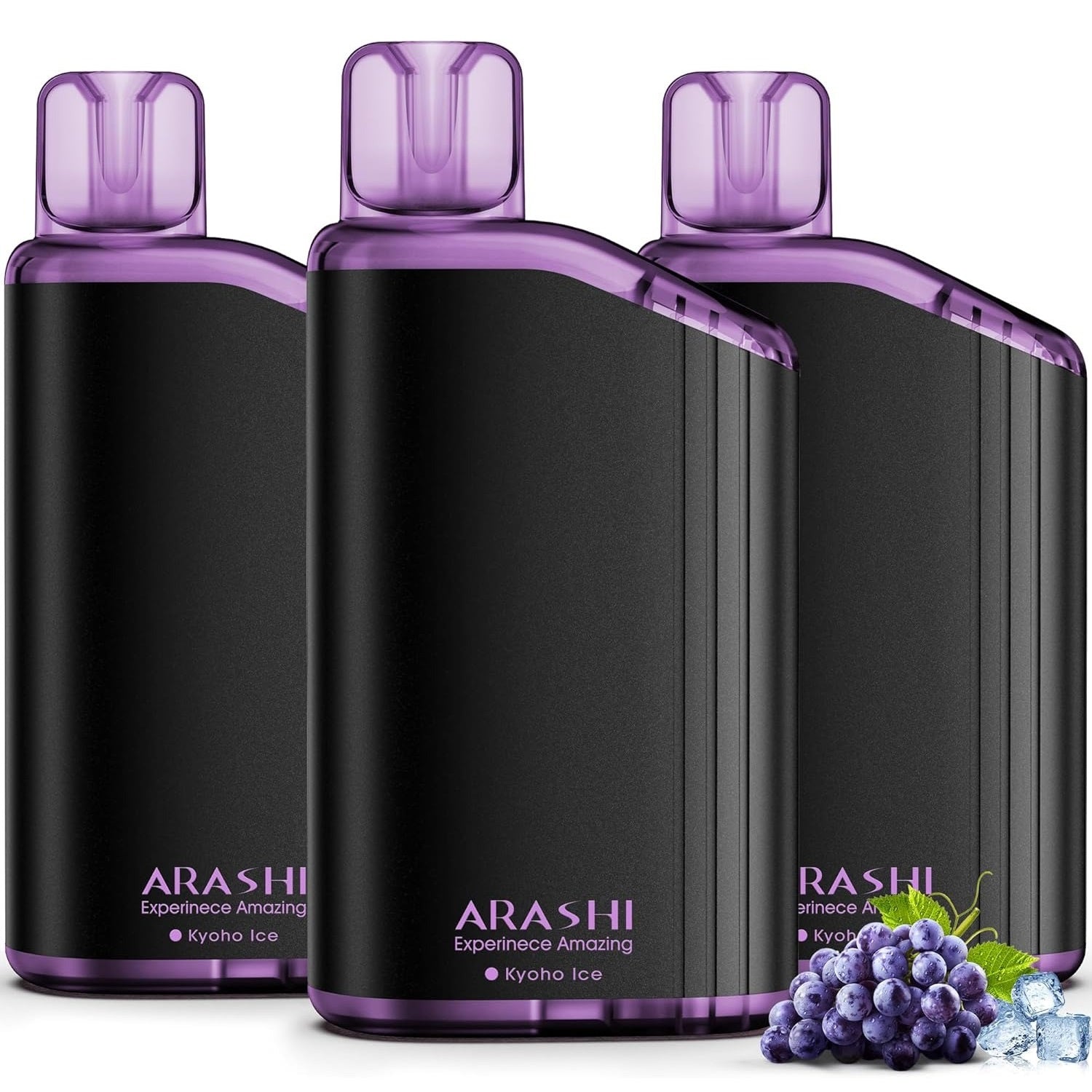 ARASHI V2型 電子タバコ 使い捨て VAPE アイスミント 16000回吸引可能 禁煙パイポ 爆煙 ベイプ タールニコチン無し