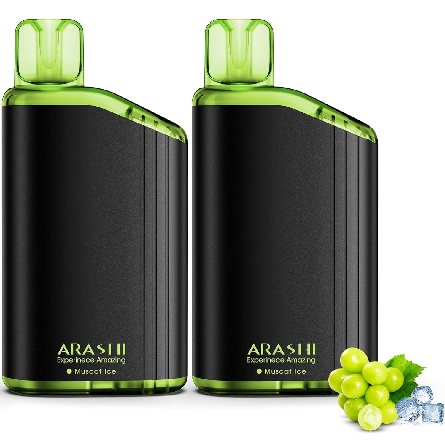 ARASHI V2型 電子タバコ 使い捨て VAPE アイスミント 16000回吸引可能 禁煙パイポ 爆煙 ベイプ タールニコチン無し
