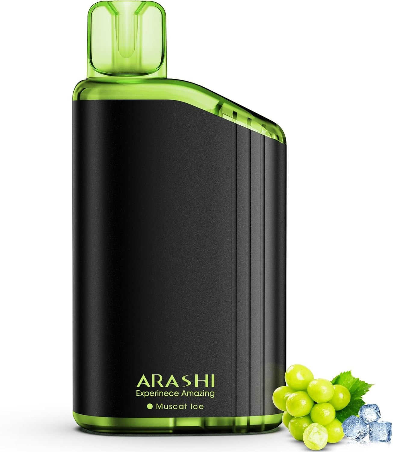 ARASHI V2型 電子タバコ 使い捨て VAPE アイスミント 16000回吸引可能 禁煙パイポ 爆煙 ベイプ タールニコチン無し