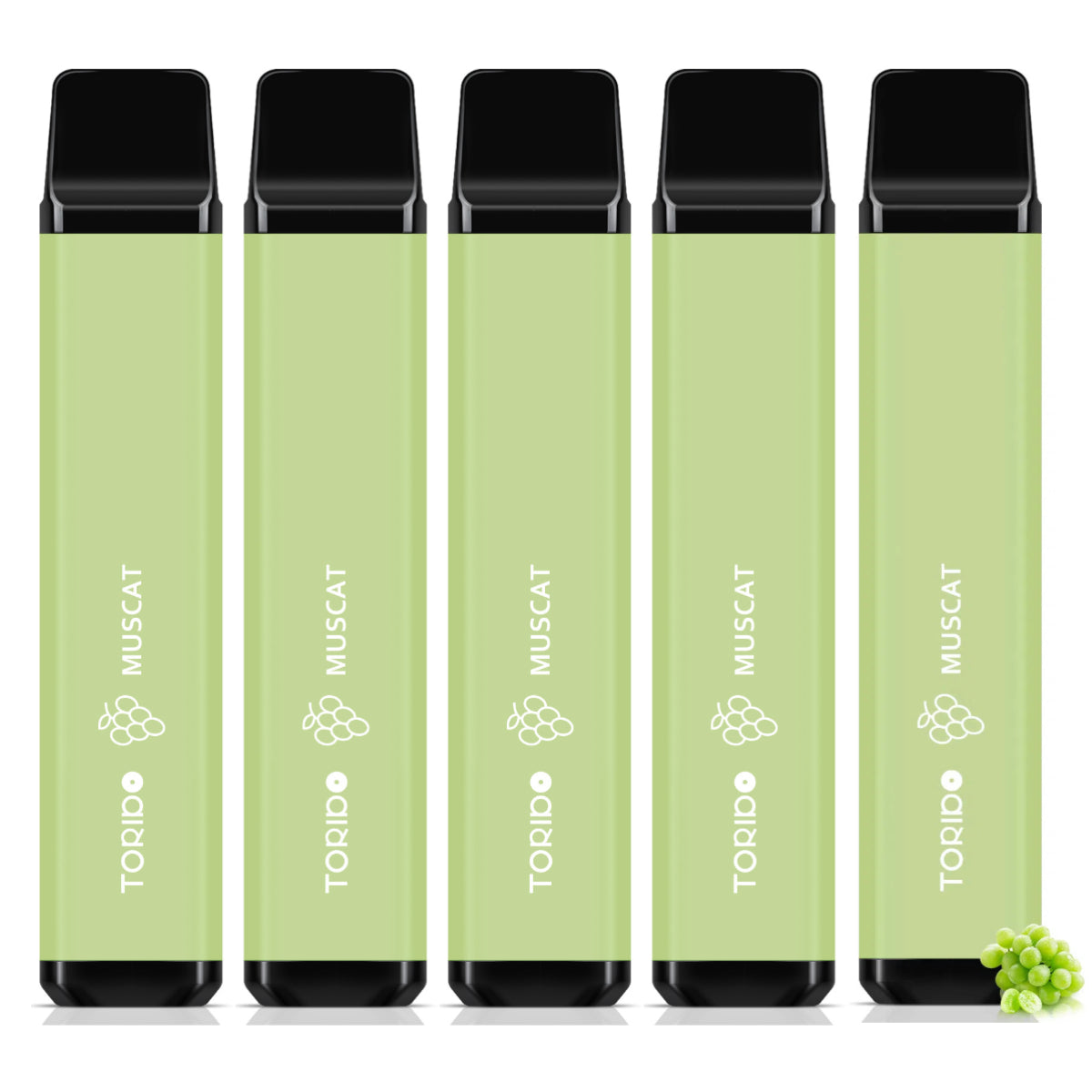TORIDO 電子タバコ 使い捨て 持ち運び シーシャ 12種風味揃い O2PLUS
