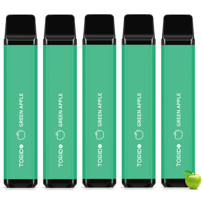 TORIDO 電子タバコ 使い捨て 持ち運び シーシャ 12種風味揃い O2PLUS