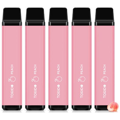 TORIDO 電子タバコ 使い捨て 持ち運び シーシャ 12種風味揃い O2PLUS
