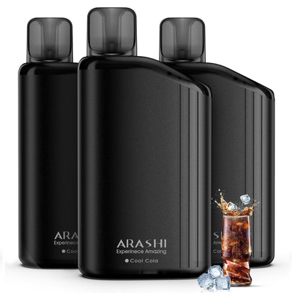 ARASHI V2型 電子タバコ 使い捨て VAPE アイスミント 16000回吸引可能 禁煙パイポ 爆煙 ベイプ タールニコチン無し