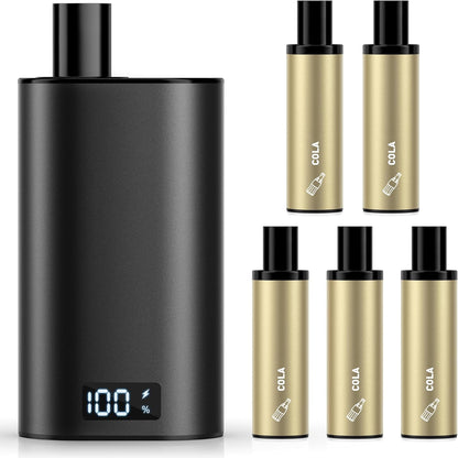 DBL JT2型 POD交換式電子タバコ POD付き 25000回吸引可能 黒色 LEDディスプレイ付 爆煙 本体充電可 タールなし ニコチンなし 禁煙