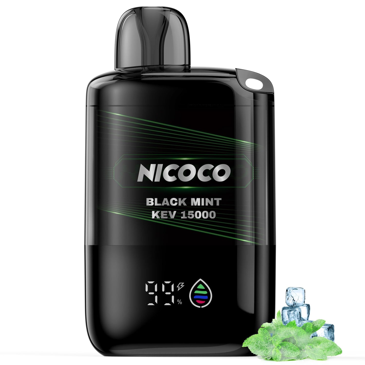 NICOCO 電子タバコ 使い捨て 鬼ミント 甘さなし清涼感MAX 1個/2個/3個入り V3型