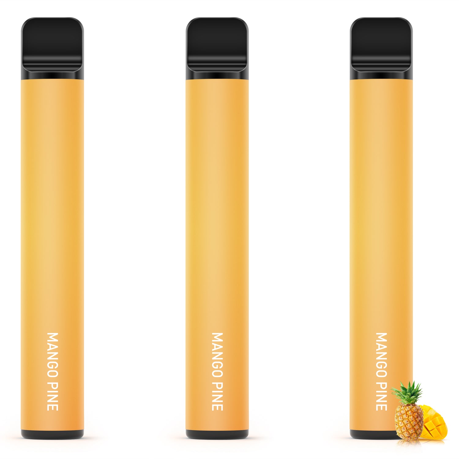 KINOE Einweg-E-Zigaretten-Set, 3 Stück (Mango-Kiefern-Apfel)